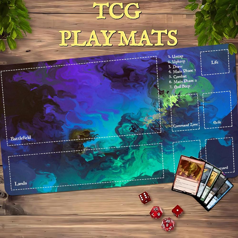 35x60 Nebula Land Card Playmat - đánh giá và giá Door Mat Blank