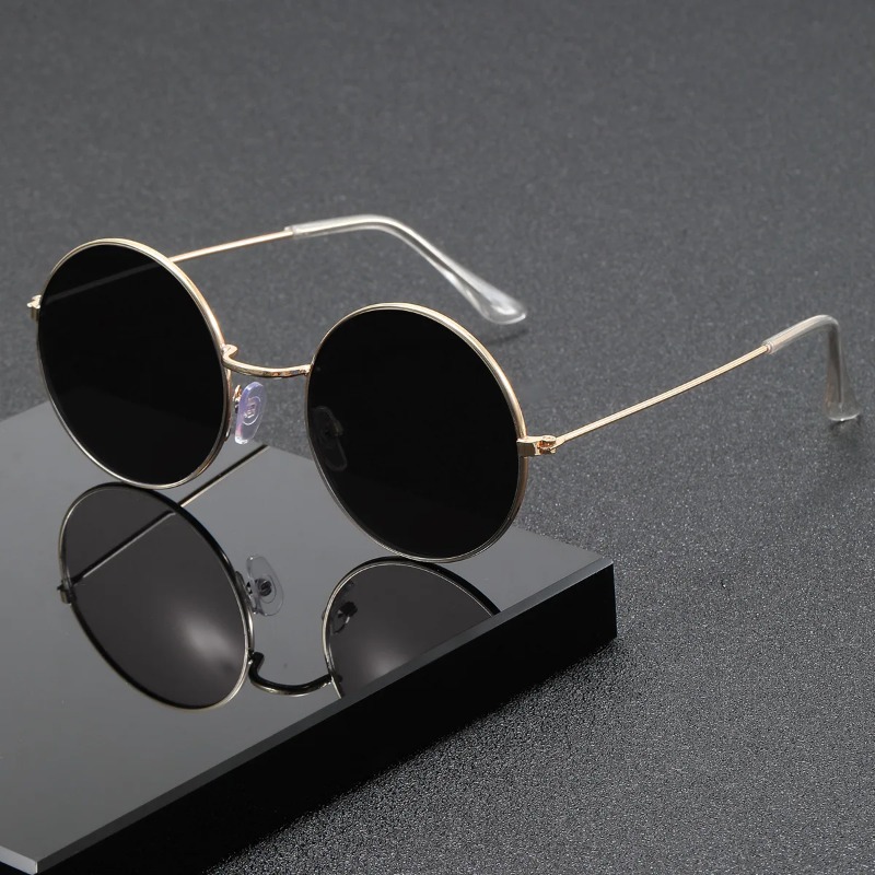 Retro Men Punk Style Sunglasse - đánh giá và giá Metal Photo Panel