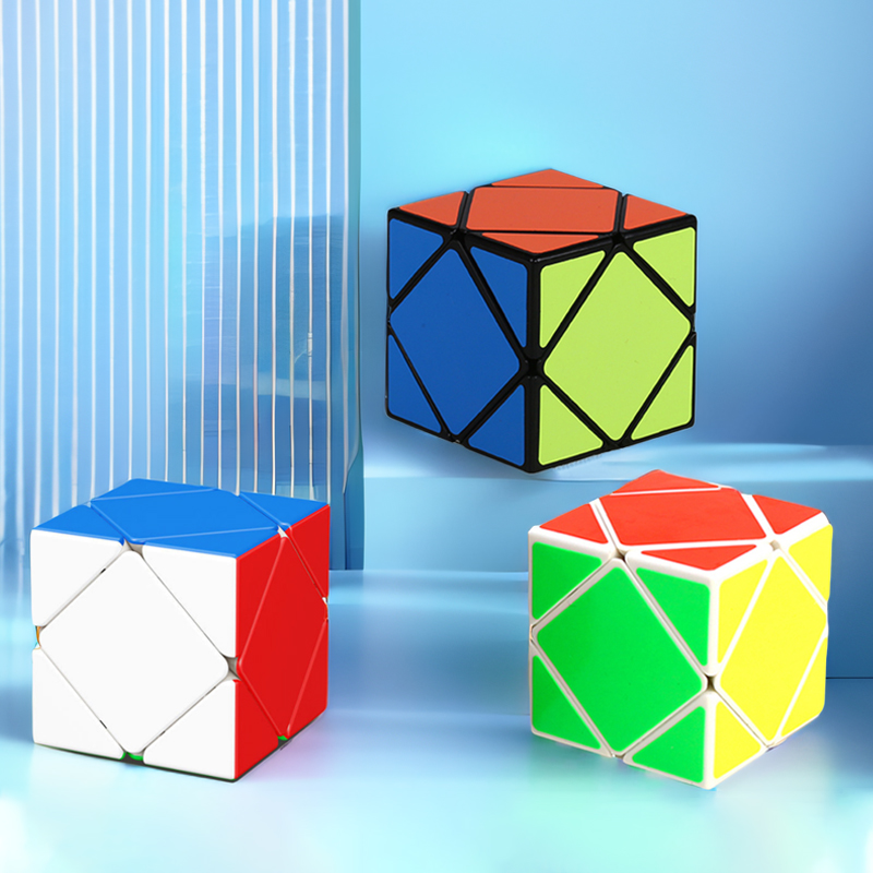 SENGSO Skewb Speed Cube Sticke - đánh giá và giá Puzzle Blank White