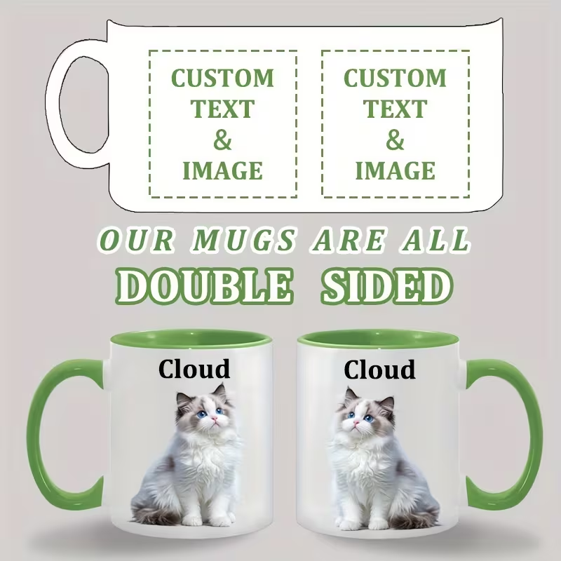 Custom Ceramic Mug Color Insid - đánh giá và giá Sublimation Mug White