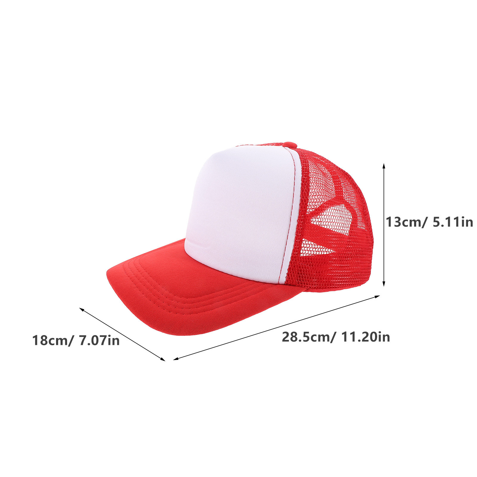 10Pcs Mesh Baseball Hats Blank - đánh giá và giá Hat Sublimation Blank